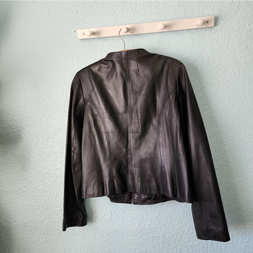 SIENNA STUDIO leather jacket G III - Picture 7 of 16